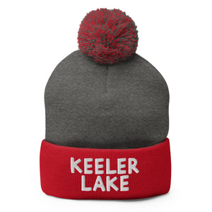 Keeler Lake Pom Beanie