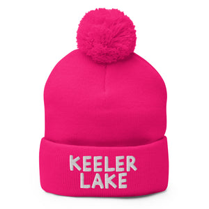 Keeler Lake Pom Beanie