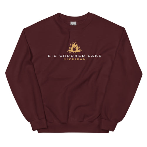 Big Crooked Lake Campfire Sweatshirt