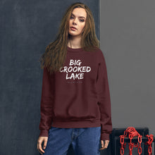 Load image into Gallery viewer, Big Crooked Lake Brush Sweatshirt