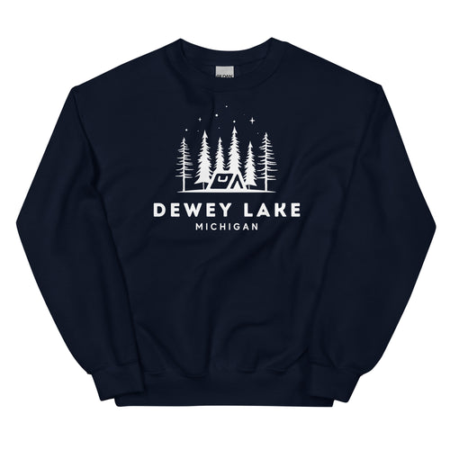 Dewey Lake Night Camping Sweatshirt
