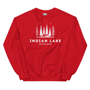 Indian Lake Night Camping Sweatshirt