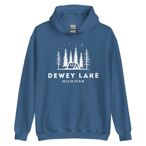 Dewey Lake Night Camping Hoodie