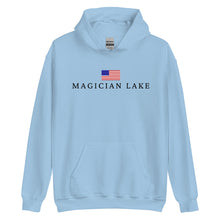 Load image into Gallery viewer, Magician Lake American Flag Hoodie