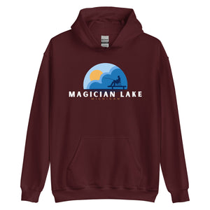 Magician Lake Dock Fishing Hoodie