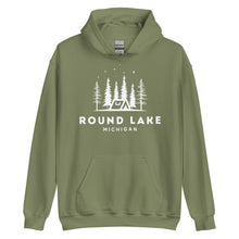 Load image into Gallery viewer, Round Lake Night Camping Hoodie