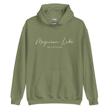 Load image into Gallery viewer, Magician Lake Script Hoodie