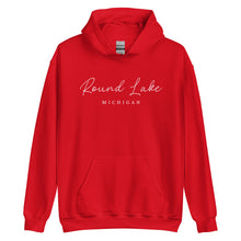 Load image into Gallery viewer, Round Lake Script Hoodie