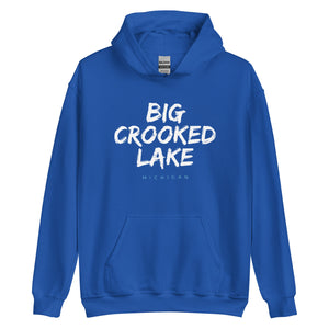 Big Crooked Lake Brush Hoodie