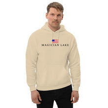 Load image into Gallery viewer, Magician Lake American Flag Hoodie