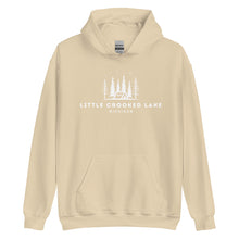 Load image into Gallery viewer, Little Crooked Lake Night Camping Hoodie