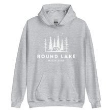 Load image into Gallery viewer, Round Lake Night Camping Hoodie