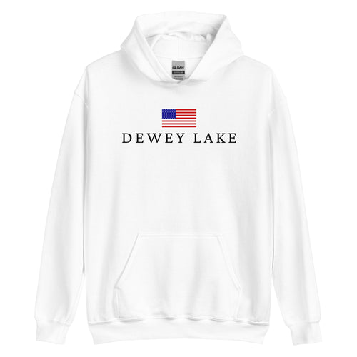 Dewey Lake American Flag Hoodie