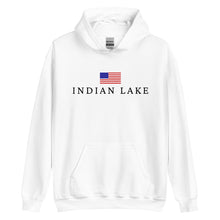 Load image into Gallery viewer, Indian Lake American Flag Hoodie