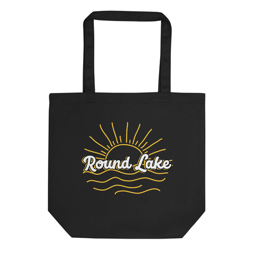 Round Lake Eco Tote Bag