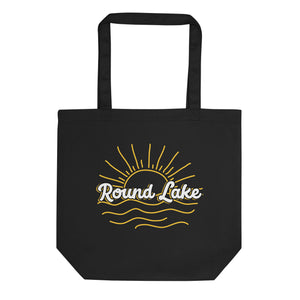 Round Lake Eco Tote Bag