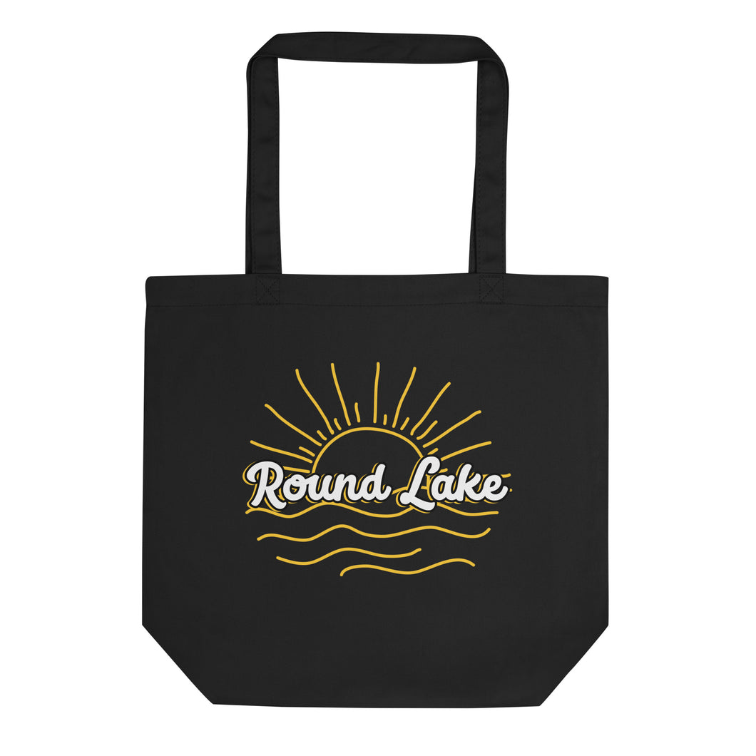 Round Lake Eco Tote Bag