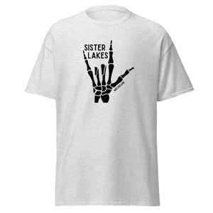 Sister Lakes Skeleton Rocker Tee (Black Bone)