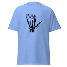 Load image into Gallery viewer, Sister Lakes Skeleton Rocker Tee (Black Bone)