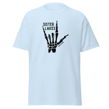 Load image into Gallery viewer, Sister Lakes Skeleton Rocker Tee (Black Bone)