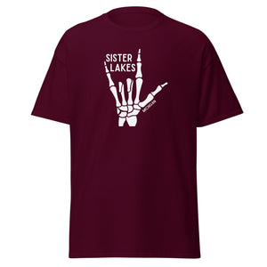 Sister Lakes Skeleton Rocker Tee (White Bone)