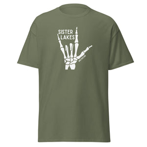 Sister Lakes Skeleton Rocker Tee (White Bone)