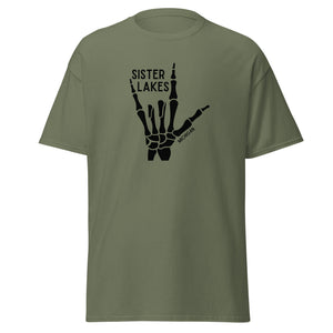 Sister Lakes Skeleton Rocker Tee (Black Bone)