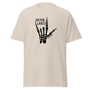 Sister Lakes Skeleton Rocker Tee (Black Bone)