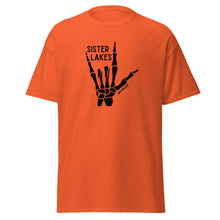 Load image into Gallery viewer, Sister Lakes Skeleton Rocker Tee (Black Bone)