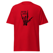 Load image into Gallery viewer, Sister Lakes Skeleton Rocker Tee (Black Bone)