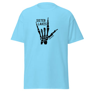 Sister Lakes Skeleton Rocker Tee (Black Bone)
