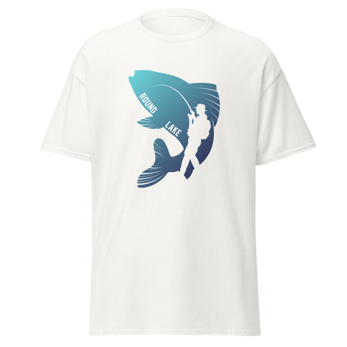 Round Lake Angler Tee