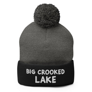 Big Crooked Lake Pom Beanie