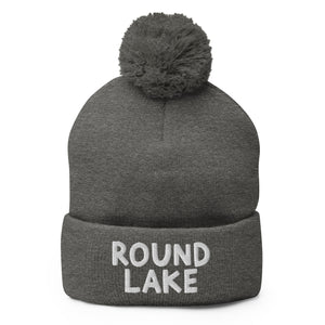 Round Lake Pom Beanie