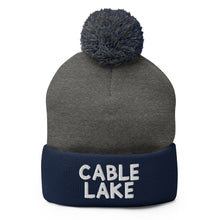 Load image into Gallery viewer, Cable Lake Pom Beanie