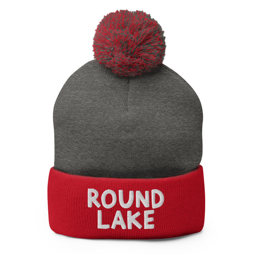 Round Lake Pom Beanie