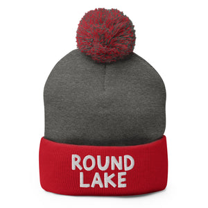 Round Lake Pom Beanie