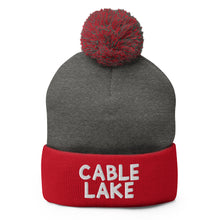 Load image into Gallery viewer, Cable Lake Pom Beanie