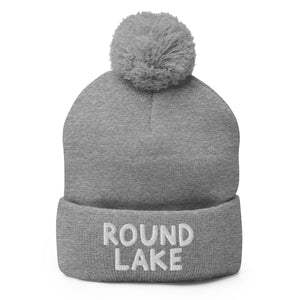 Round Lake Pom Beanie