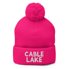 Load image into Gallery viewer, Cable Lake Pom Beanie