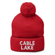 Load image into Gallery viewer, Cable Lake Pom Beanie
