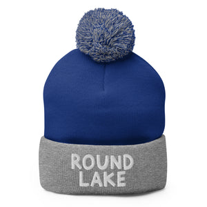 Round Lake Pom Beanie