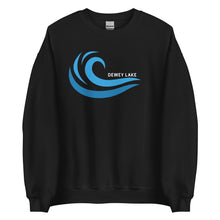 Load image into Gallery viewer, Dewey Lake Cool Wave Crew Sweatshirt