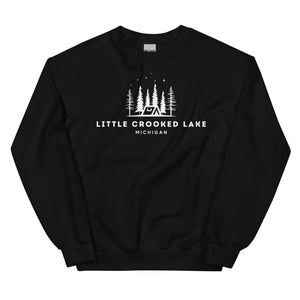 Little Crooked Night Camping Sweatshirt