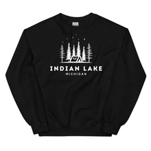 Load image into Gallery viewer, Indian Lake Night Camping Sweatshirt