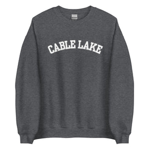 Cable Lake Crew Sweatshirt