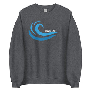 Dewey Lake Cool Wave Crew Sweatshirt