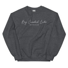 Load image into Gallery viewer, Big Crooked Lake Script Sweatshirt