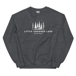 Little Crooked Night Camping Sweatshirt