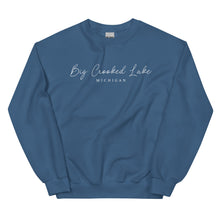 Load image into Gallery viewer, Big Crooked Lake Script Sweatshirt